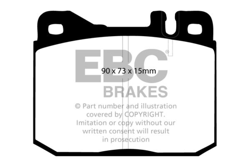 EBC Brakes Brake Pad Set, disc brake