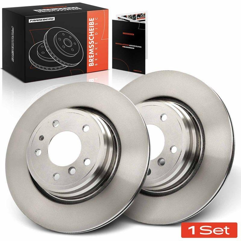 2x Frankberg Bremsscheiben Hinterachse 5481FB0034231