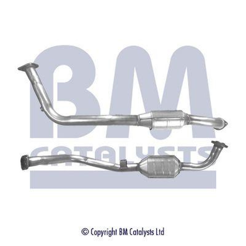 BM Catalysts Katalysator Kat Approved Links passend f&uuml;r Opel Omega B 2.5 3.0 BM90162H