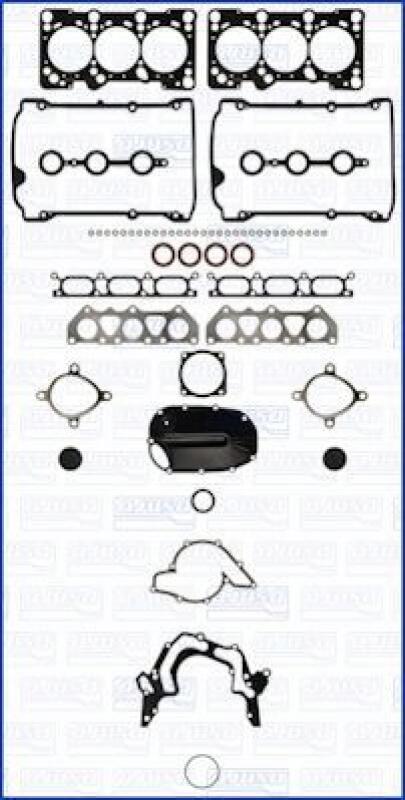 AJUSA Full Gasket Set, engine MULTILAYER STEEL