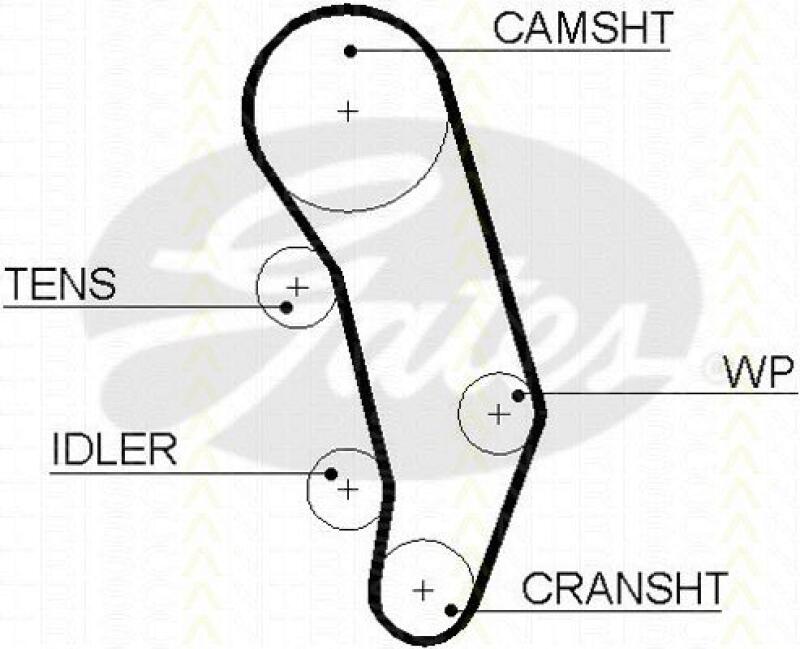 TRISCAN Timing Belt