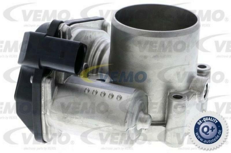 VEMO Throttle body Q+, original equipment manufacturer quality MADE IN GERMANY