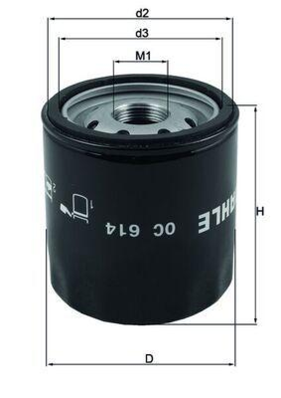 MAHLE Oil Filter