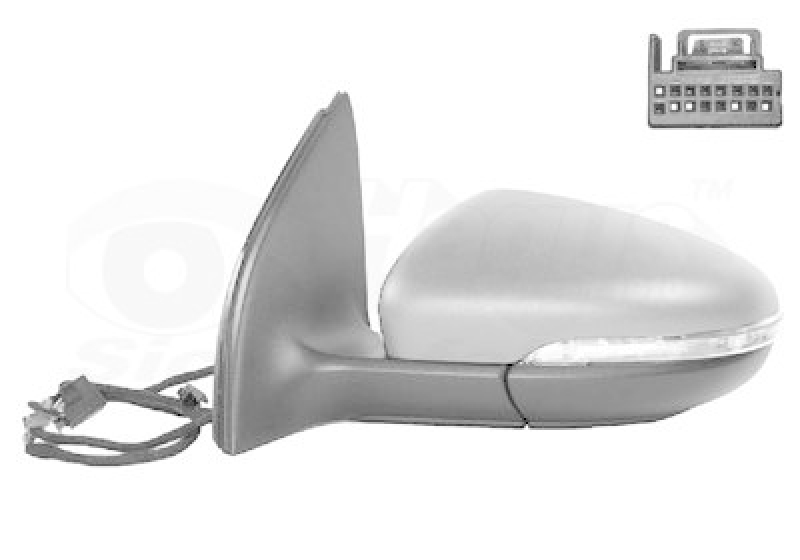 VAN WEZEL Outside Mirror * HAGUS *