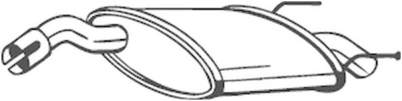 BOSAL End Silencer