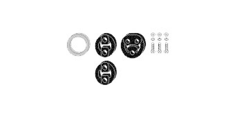 HJS Mounting Kit, exhaust system