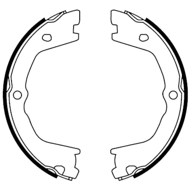 HELLA Bremsbackensatz, Feststellbremse