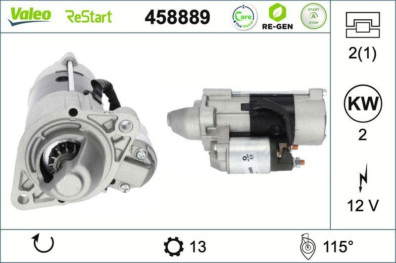 VALEO Starter VALEO RE-GEN STOP&START - AT