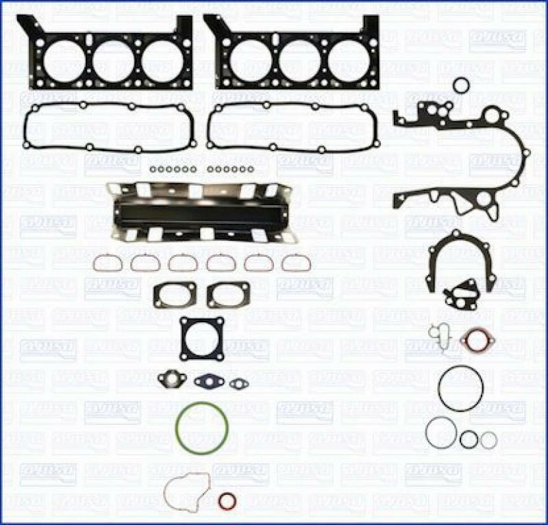 AJUSA Full Gasket Set, engine MULTILAYER STEEL