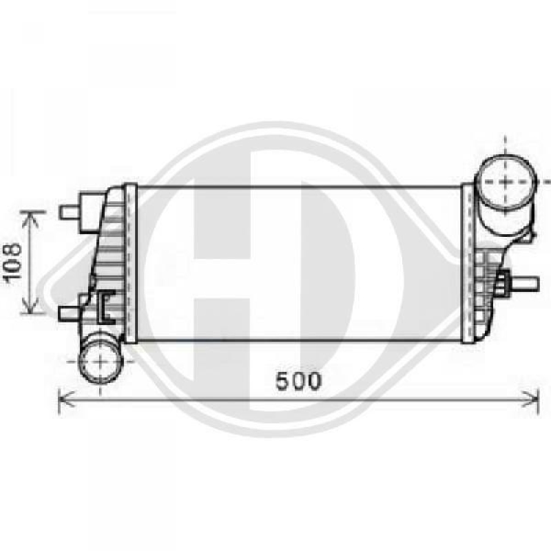 DIEDERICHS Intercooler, charger DIEDERICHS Climate