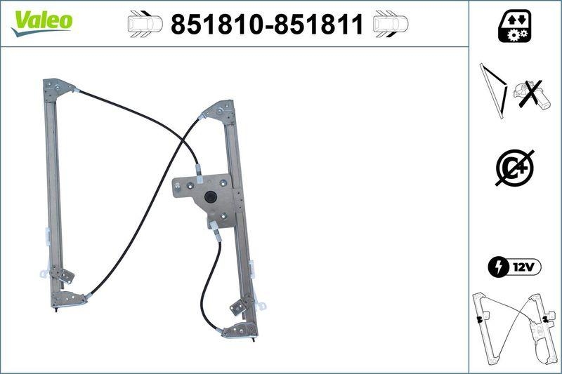 VALEO Fensterheber 851810