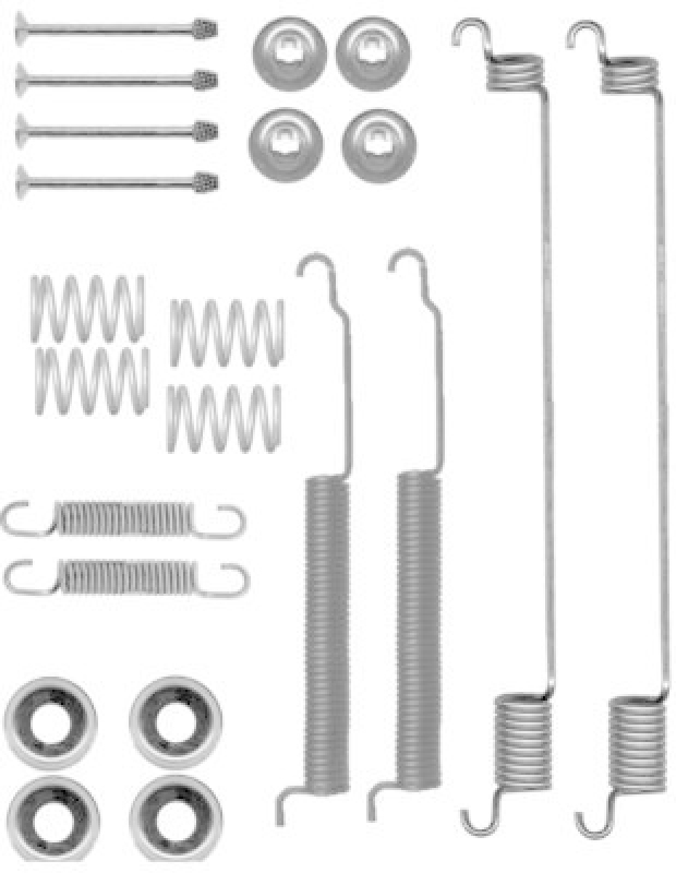 TEXTAR Accessory Kit, brake shoes