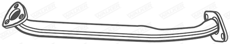 WALKER Abgasrohr 6842