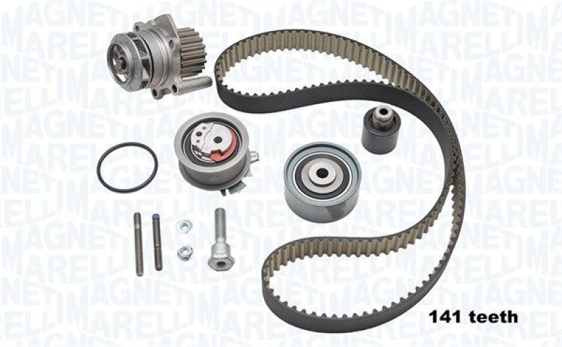 MAGNETI MARELLI Water Pump & Timing Belt Kit