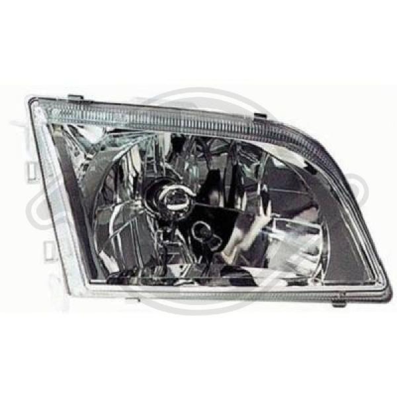 1x Diederichs Hauptscheinwerfer H4 Rechts passend für Mitsubishi Space Star 1.6 5675082