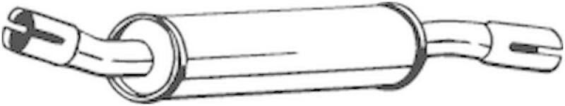 BOSAL Middle Silencer