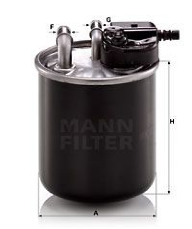 MANN-FILTER Kraftstofffilter