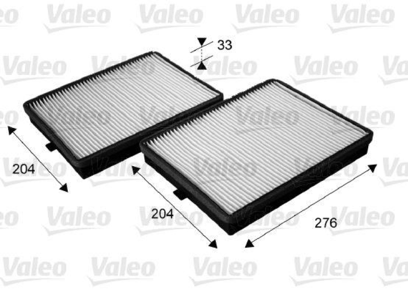 VALEO Filter, Innenraumluft VALEO ESSENTIAL 715685