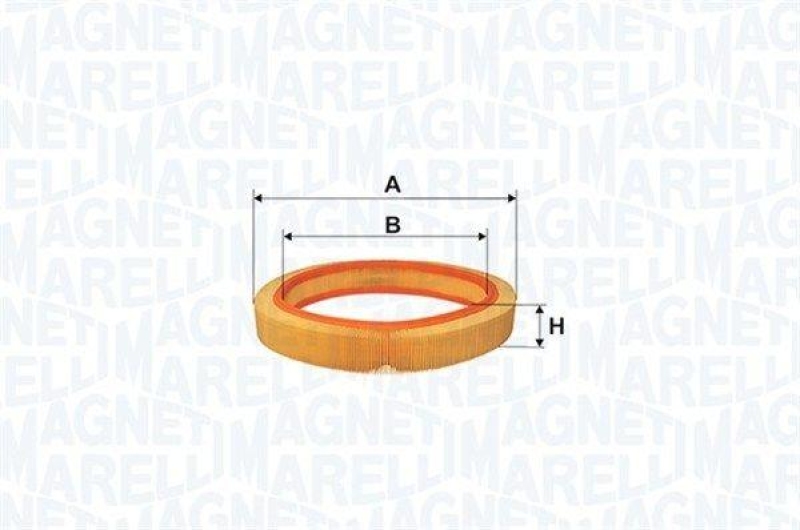 MAGNETI MARELLI Luftfilter 153071762408