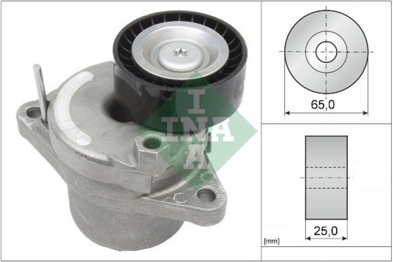 INA Riemenspanner, Keilrippenriemen 534 0658 10