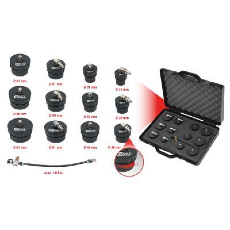 KS TOOLS Pr&uuml;fger&auml;t, Abgasturbolader