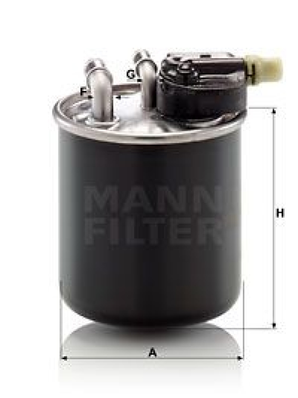 MANN-FILTER Kraftstofffilter