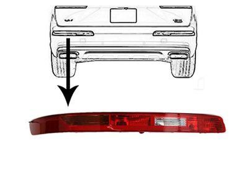VAN WEZEL Combination Rearlight