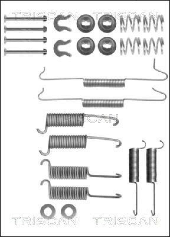 TRISCAN Accessory Kit, brake shoes