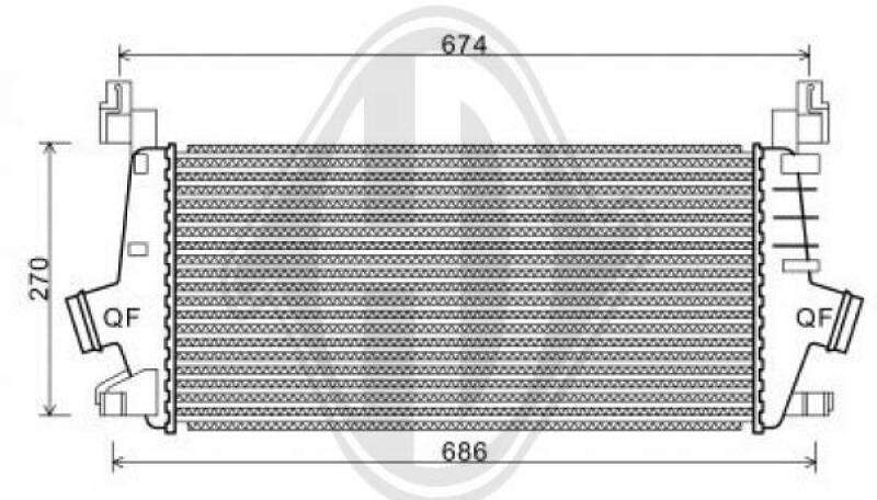 DIEDERICHS Intercooler, charger DIEDERICHS Climate