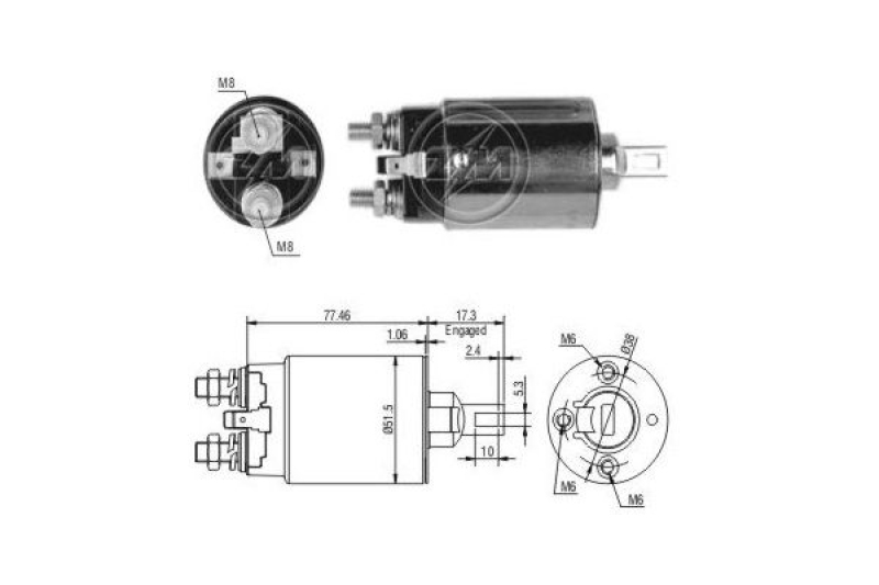 ERA Magnetschalter für Starter / Anlasser