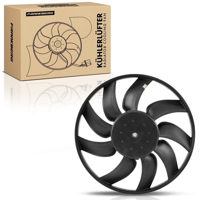 1x Frankberg Motork&uuml;hler Einfachl&uuml;fter ohne K&uuml;hlerl&uuml;fterrahmen passend f&uuml;r Jeep Cherokee XJ 1998-2001 4.0L 5481FB0021321