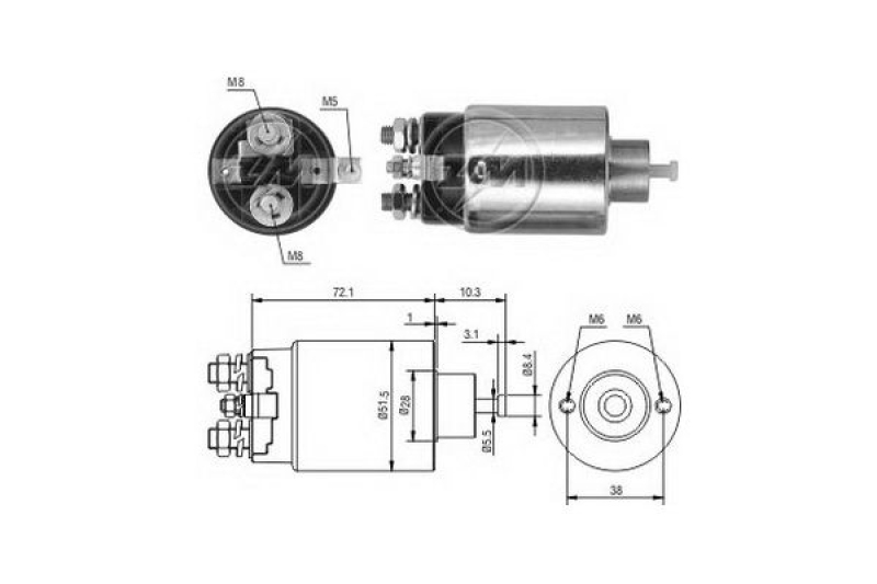 ERA Magnetschalter für Starter / Anlasser