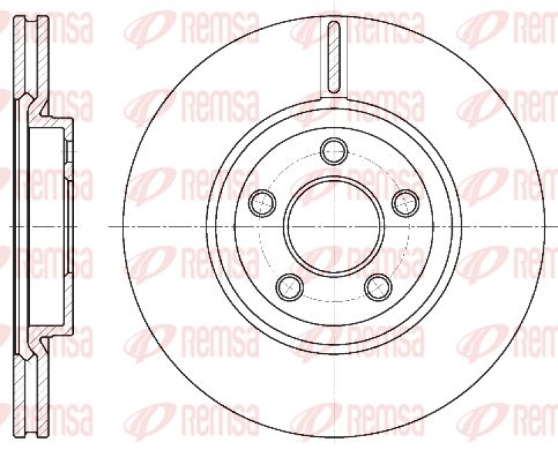 2x KAWE Brake Disc