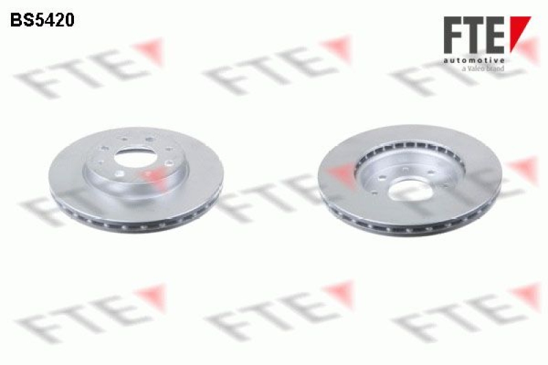 2x FTE Bremsscheibe 9072207