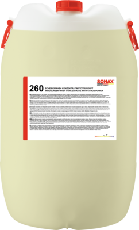 SONAX Cleaner, window cleaning system Windscreen wash concentrate 1:10 citrus