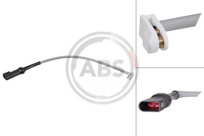 Warning Contact, brake pad wear