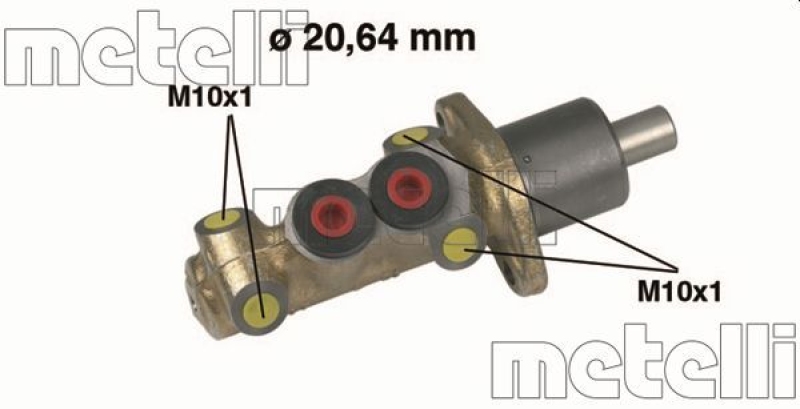 METELLI Brake Master Cylinder