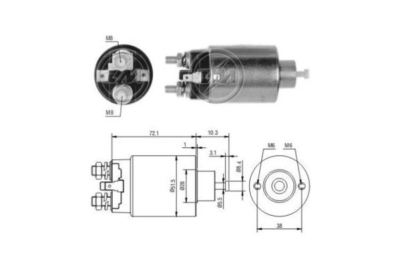 ERA Magnetschalter für Starter / Anlasser