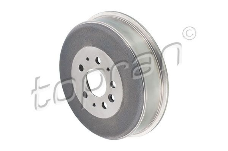 2x TOPRAN Brake Drum