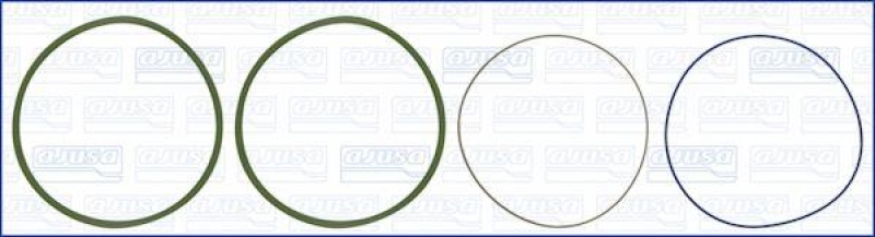 AJUSA O-Ring Set, cylinder sleeve