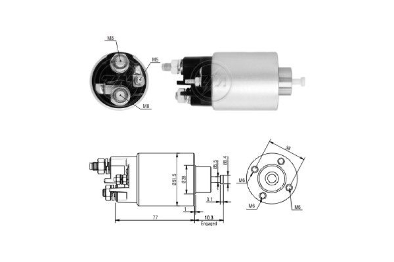 ERA Magnetschalter für Starter / Anlasser