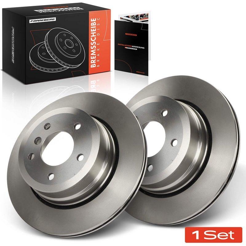 2x Frankberg Bremsscheiben Hinterachse 5481FB0034241