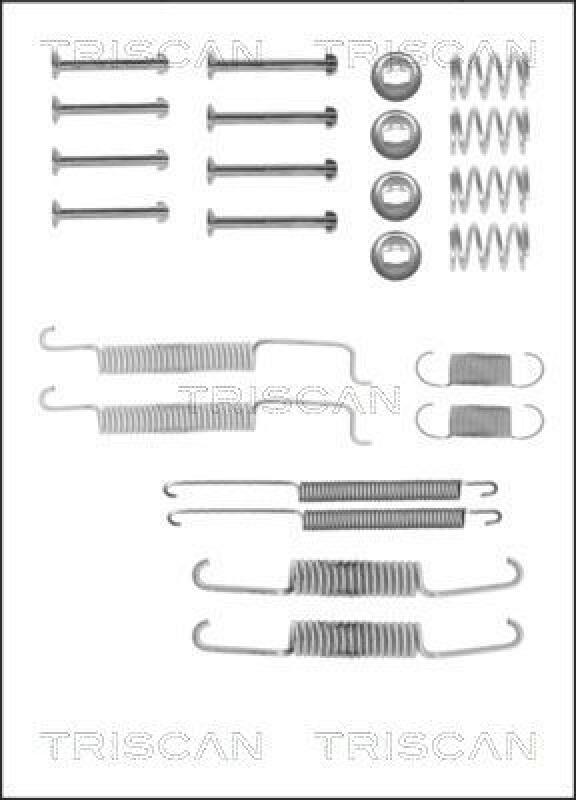 TRISCAN Accessory Kit, brake shoes