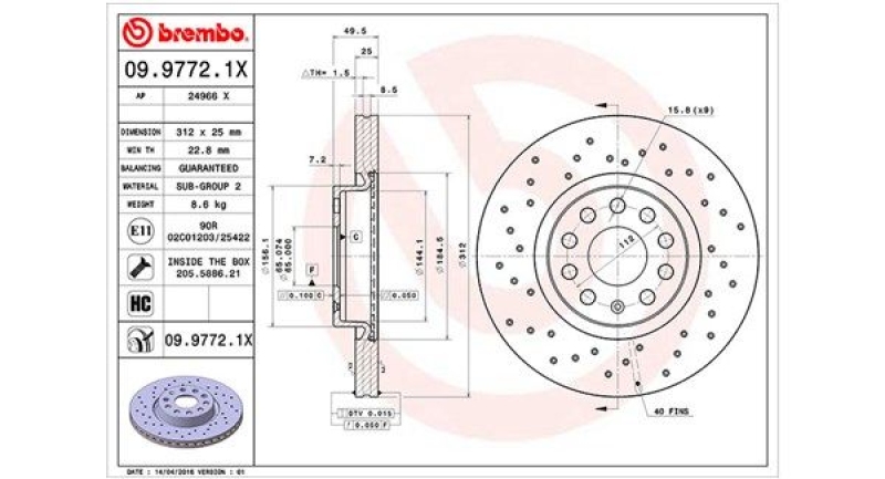 MAGNETI MARELLI Brake Disc