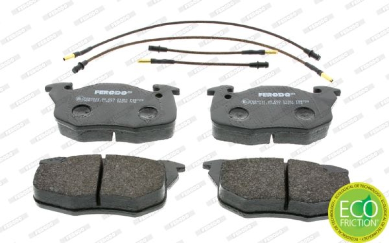 FERODO Bremsbelagsatz, Scheibenbremse PREMIER ECO FRICTION
