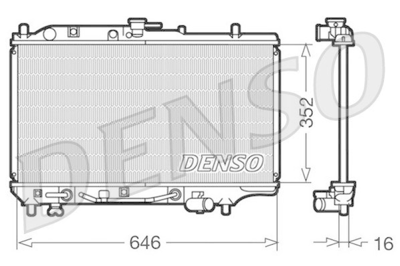 DENSO Kühler, Motorkühlung