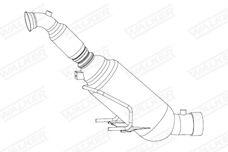 WALKER Ruß-/Partikelfilter, Abgasanlage EVO C