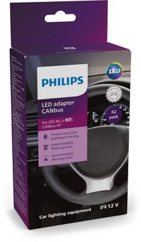 PHILIPS Leitungssatz CANbus Adapter H7-LED