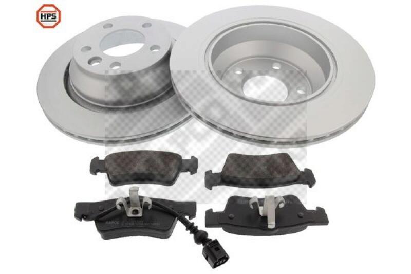 MAPCO Brake Set, disc brakes
