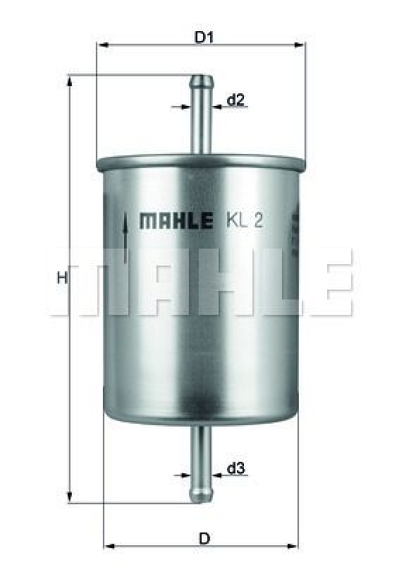 KNECHT Kraftstofffilter